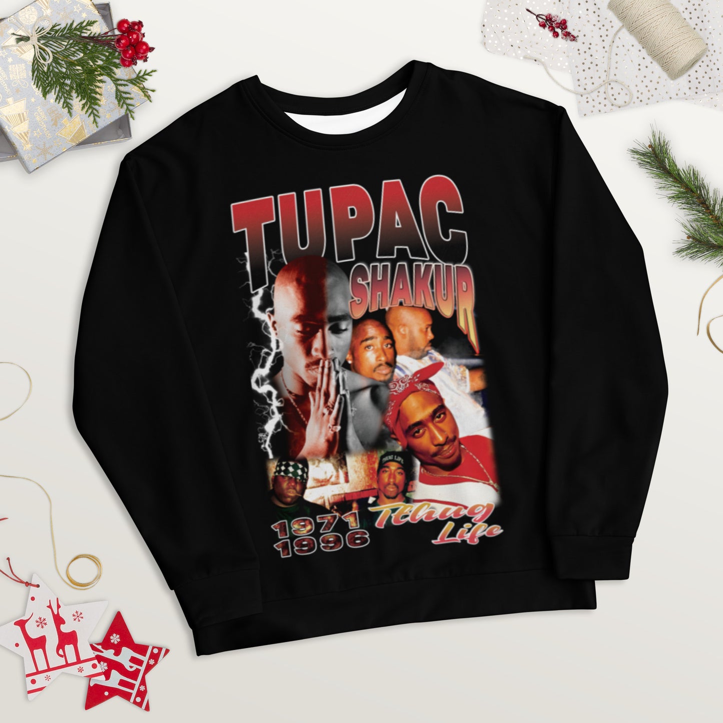 Unisex Sweatshirt 2 Pac