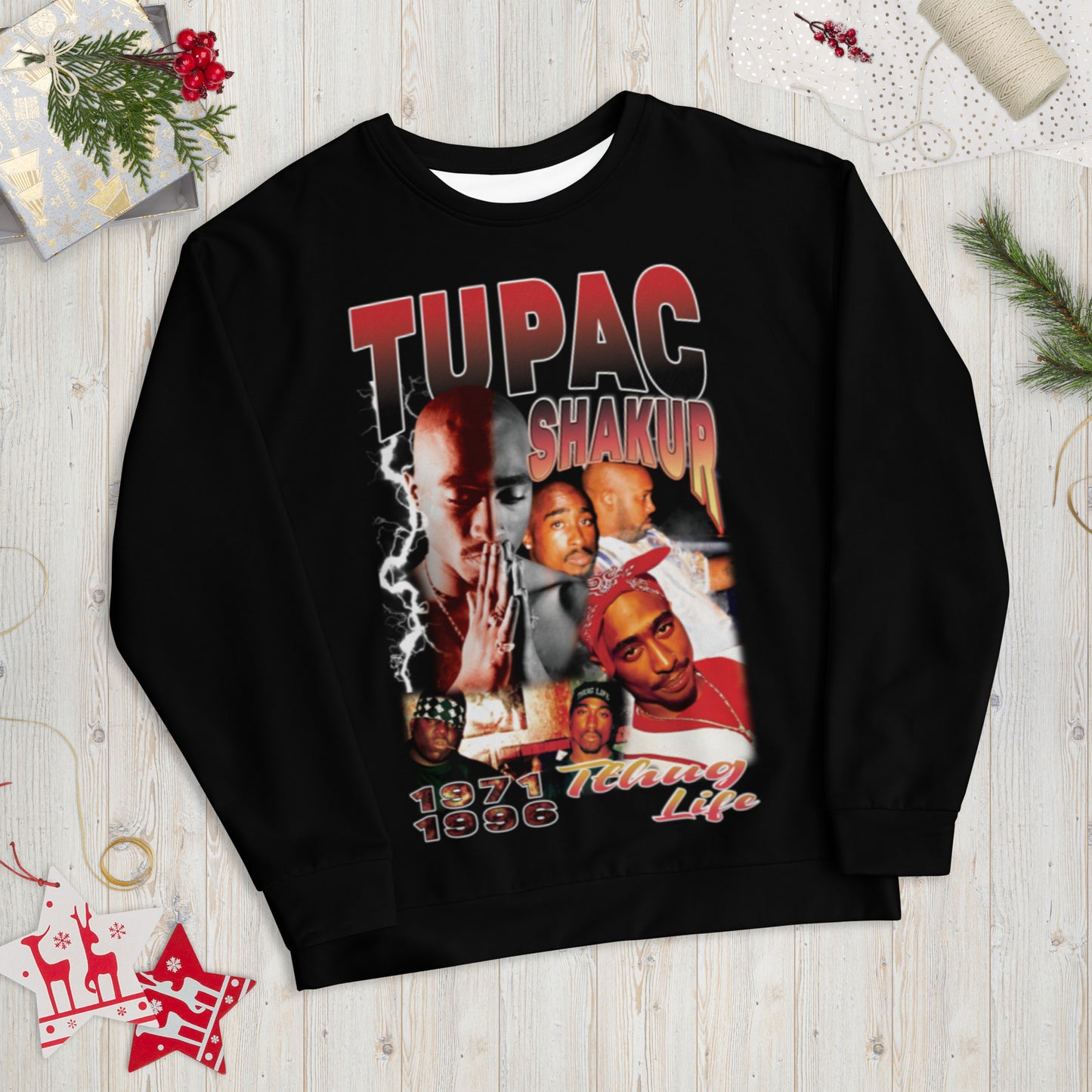 Unisex Sweatshirt 2 Pac