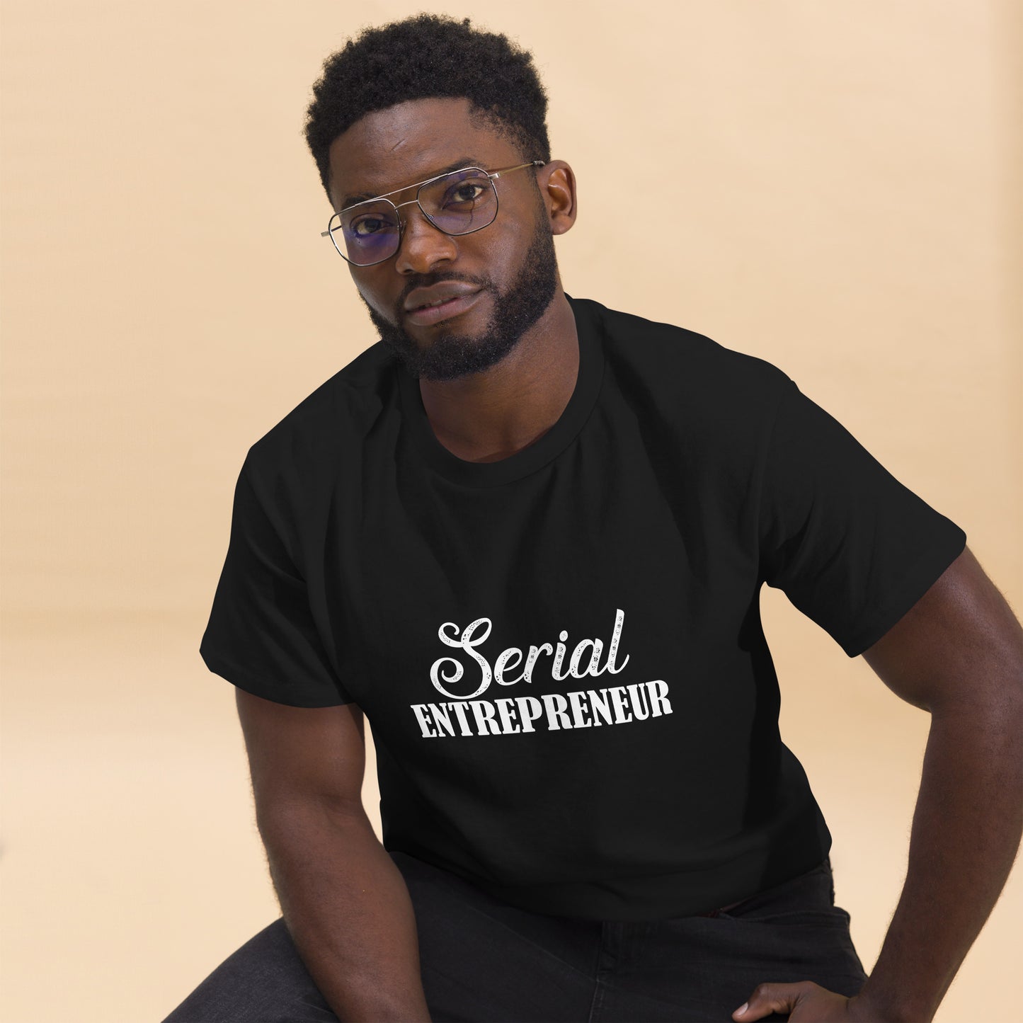 Men's classic tee-Serial entrepreneur