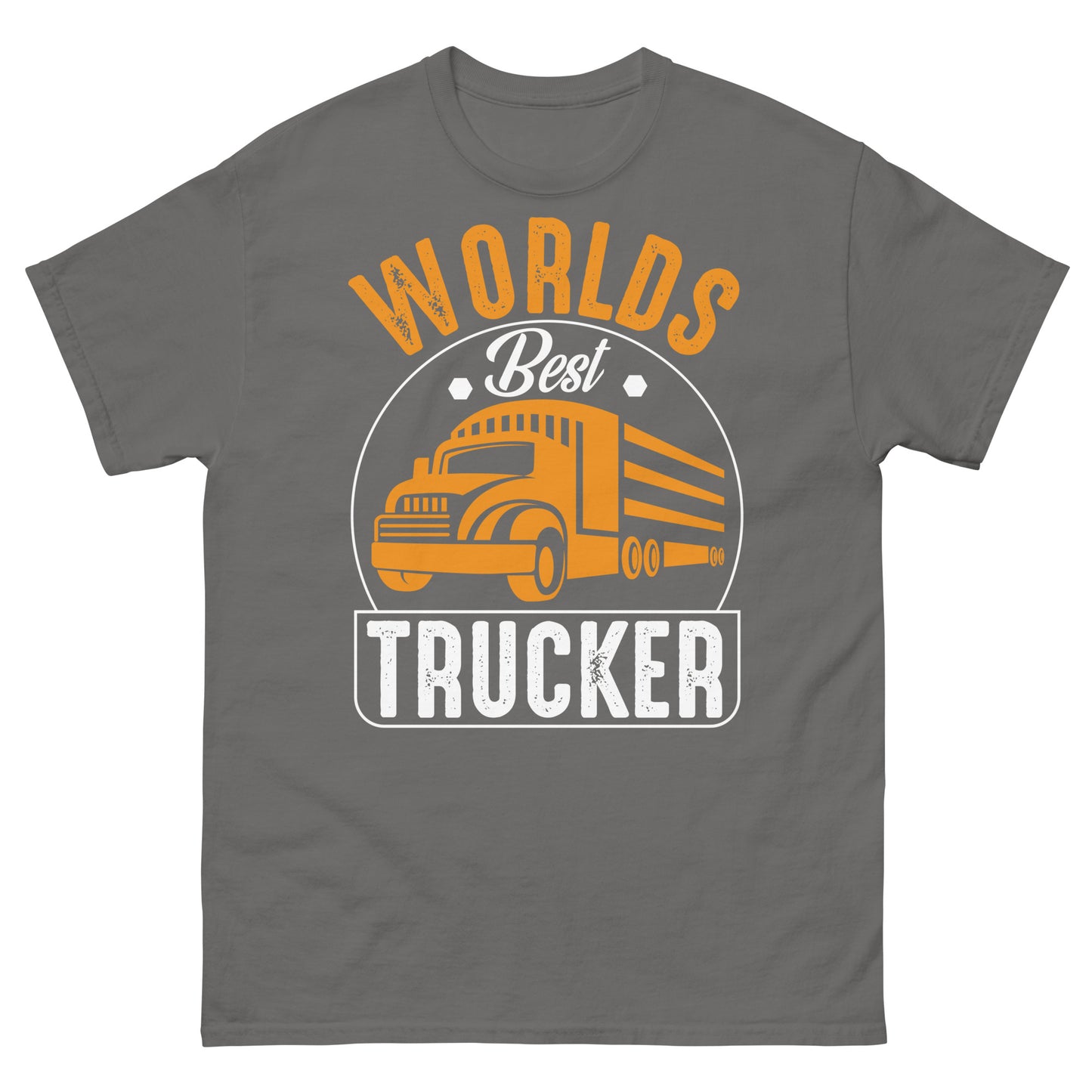 Men's classic tee-Worlds Best Trucker