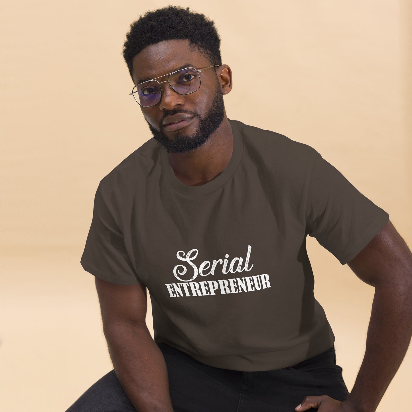 Men's classic tee-Serial entrepreneur