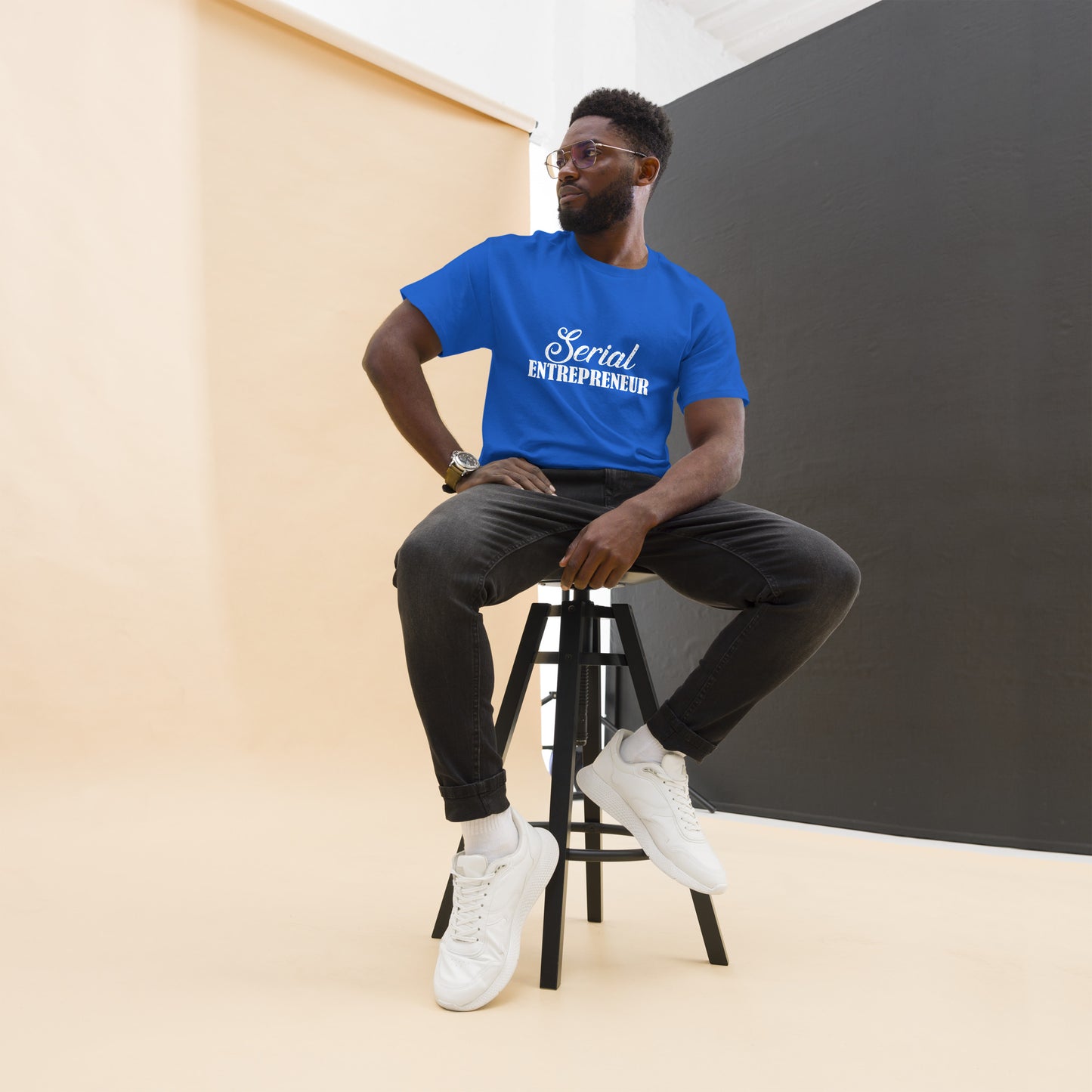 Men's classic tee-Serial entrepreneur